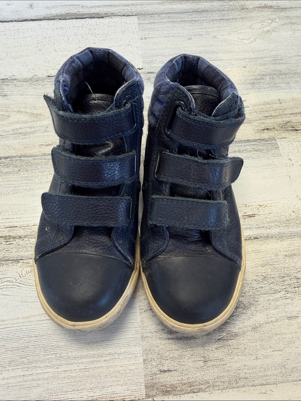 Mini Boden Velcro Ankle Boots - Picture 2 of 5